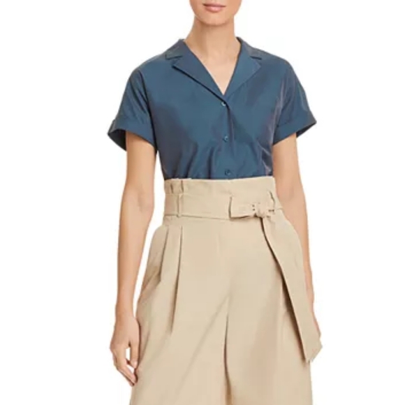 Lafayette 148 New York Button Down Shirt - Picture 2 of 9